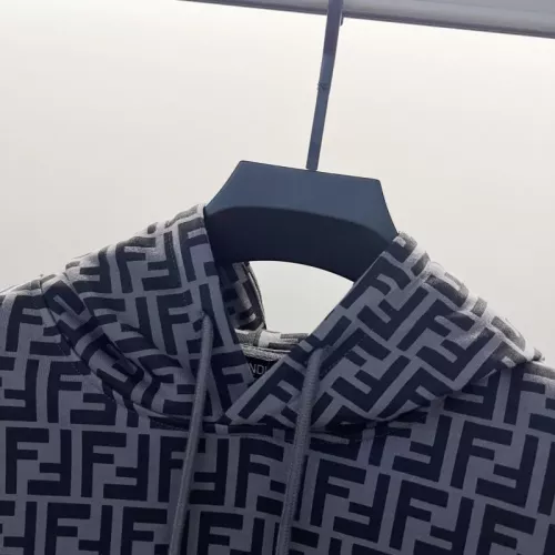 Replica Fendi Hoodies Long Sleeved For Unisex #1360037 $60.00 USD for Wholesale