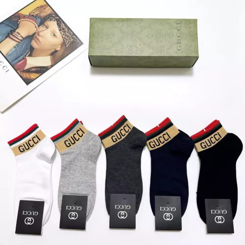 Cheap Gucci Socks #1360055, $$27.00 USD On Gucci Socks