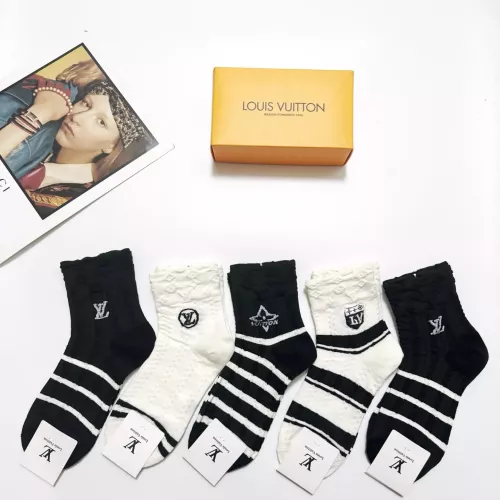 Cheap Louis Vuitton LV Socks #1360058, $$27.00 USD On Louis Vuitton LV Socks