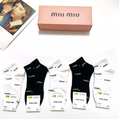 Cheap MIU MIU Socks #1360059, $$27.00 USD On MIU MIU Socks
