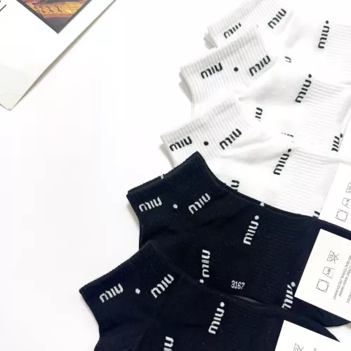 Replica MIU MIU Socks #1360059 $27.00 USD for Wholesale