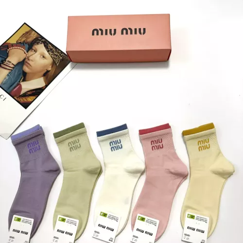Cheap MIU MIU Socks #1360064, $$29.00 USD On MIU MIU Socks