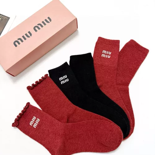 Cheap MIU MIU Socks #1360066, $$29.00 USD On MIU MIU Socks