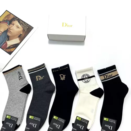 Cheap Christian Dior Socks #1360067, $$27.00 USD On Christian Dior Socks