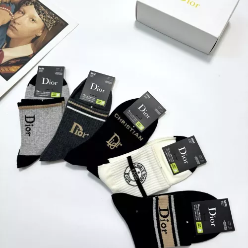 Replica Christian Dior Socks #1360067 $27.00 USD for Wholesale