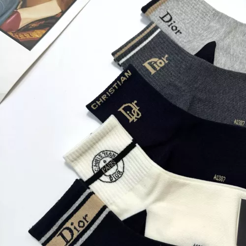 Replica Christian Dior Socks #1360067 $27.00 USD for Wholesale