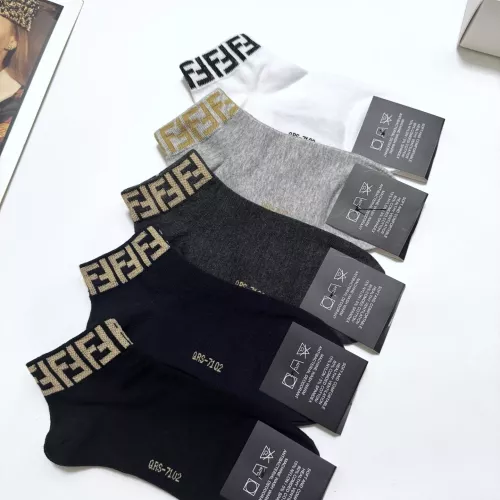 Cheap Fendi Socks #1360068, $$27.00 USD On Fendi Socks