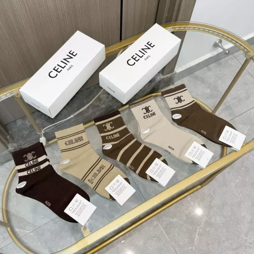 Replica Celine Socks #1360079 $25.00 USD for Wholesale