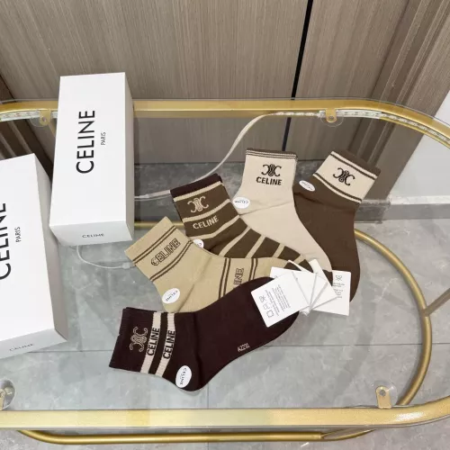 Replica Celine Socks #1360079 $25.00 USD for Wholesale