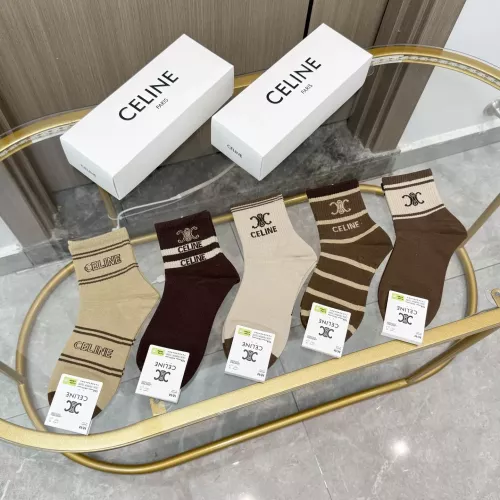 Replica Celine Socks #1360079 $25.00 USD for Wholesale