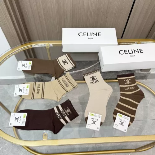 Replica Celine Socks #1360079 $25.00 USD for Wholesale