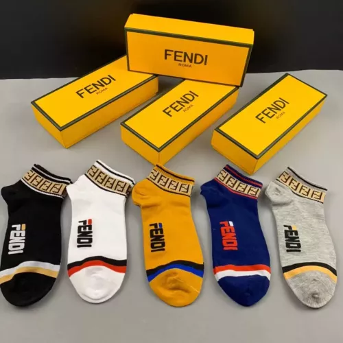 Cheap Fendi Socks For Men #1360082, $$25.00 USD On Fendi Socks