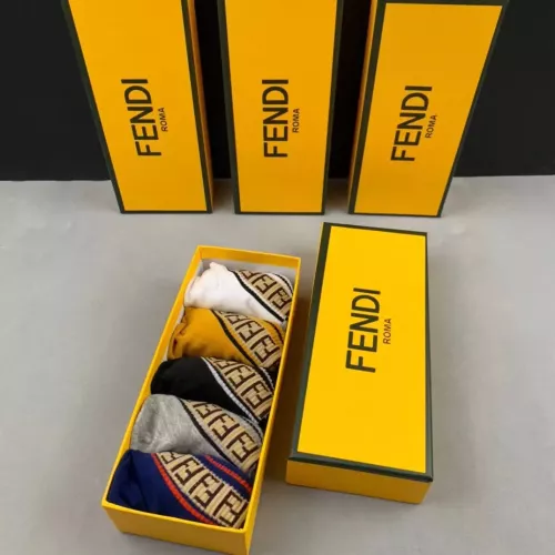 Replica Fendi Socks For Men #1360082 $25.00 USD for Wholesale