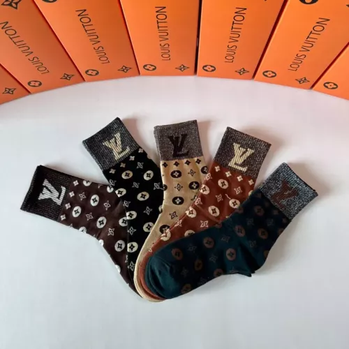 Replica Louis Vuitton LV Socks #1360307 $29.00 USD for Wholesale