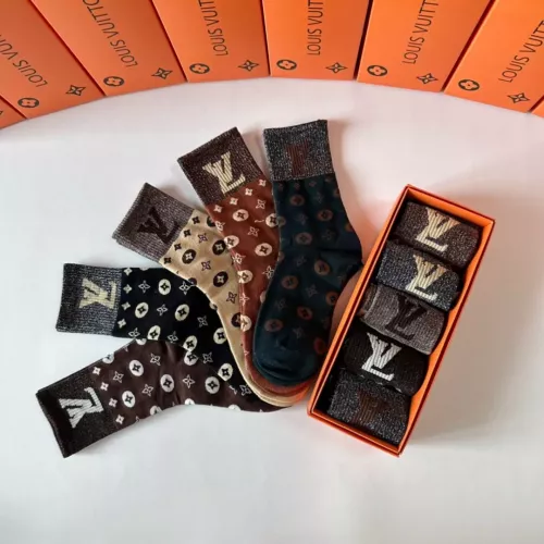 Replica Louis Vuitton LV Socks #1360307 $29.00 USD for Wholesale