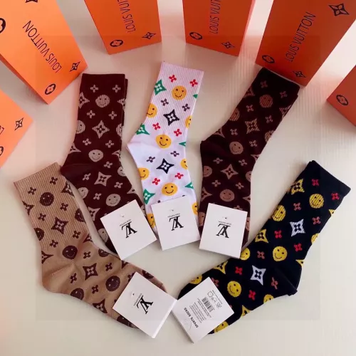 Replica Louis Vuitton LV Socks #1360308 $29.00 USD for Wholesale