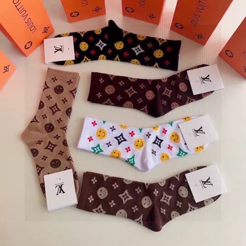 Replica Louis Vuitton LV Socks #1360308 $29.00 USD for Wholesale