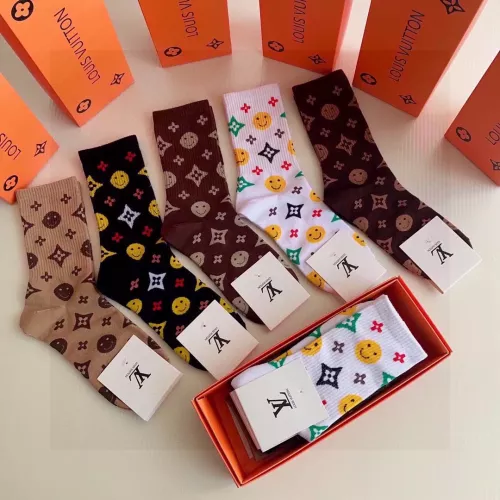 Replica Louis Vuitton LV Socks #1360308 $29.00 USD for Wholesale