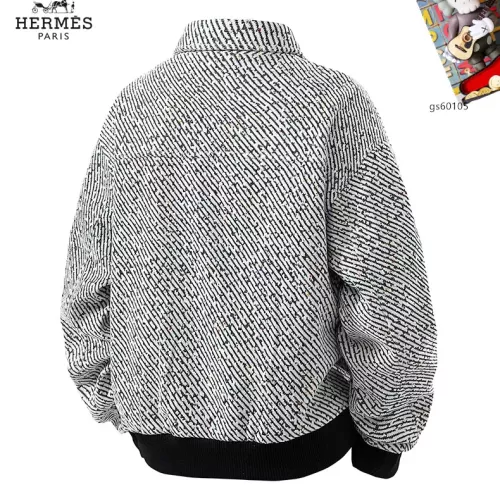 Replica Hermes Jackets Long Sleeved For Men #1360649 $60.00 USD for Wholesale