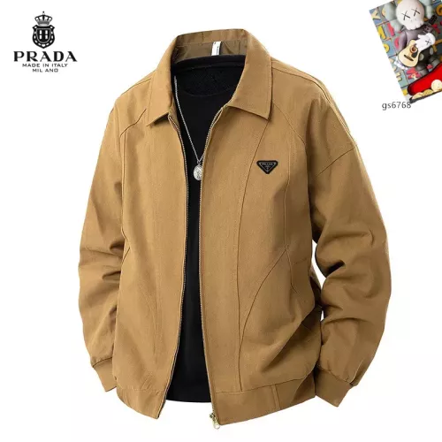 Cheap Prada Jackets Long Sleeved For Men #1360673, $$60.00 USD On Prada Jackets