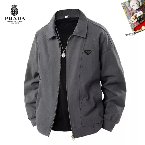 Cheap Prada Jackets Long Sleeved For Men #1360674, $$60.00 USD On Prada Jackets