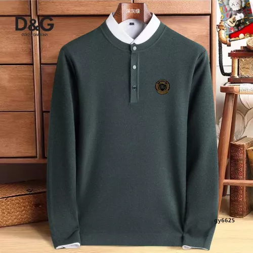 Cheap Dolce &amp; Gabbana D&amp;G Sweaters Long Sleeved For Men #1360721, $$48.00 USD On Dolce &amp; Gabbana D&amp;G Sweaters