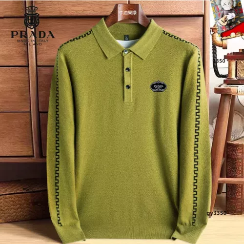 Cheap Prada Sweaters Long Sleeved For Men #1360724, $$48.00 USD On Prada Sweaters