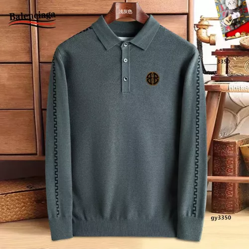 Cheap Balenciaga Sweaters Long Sleeved For Men #1360735, $$48.00 USD On Balenciaga Sweaters