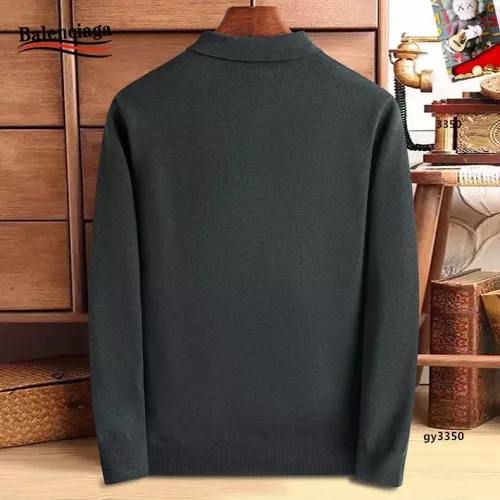 Replica Balenciaga Sweaters Long Sleeved For Men #1360736 $48.00 USD for Wholesale