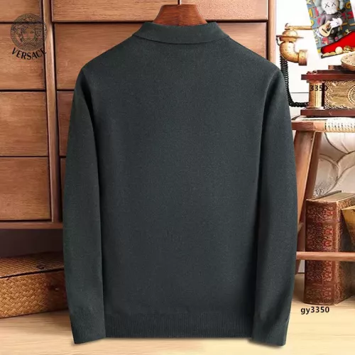 Replica Versace Sweaters Long Sleeved For Men #1360748 $48.00 USD for Wholesale