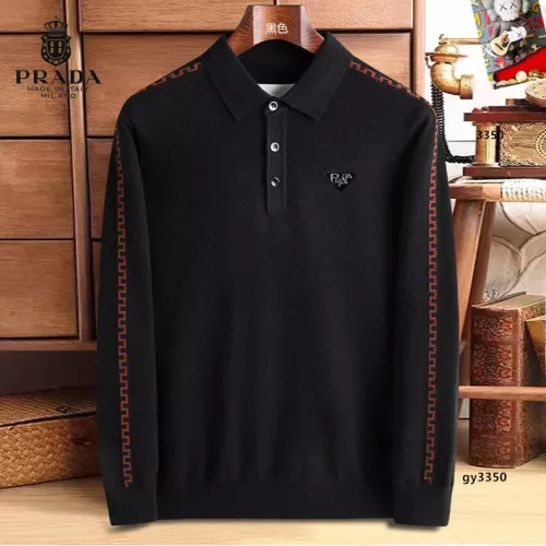 Cheap Prada Sweaters Long Sleeved For Men #1360762, $$48.00 USD On Prada Sweaters