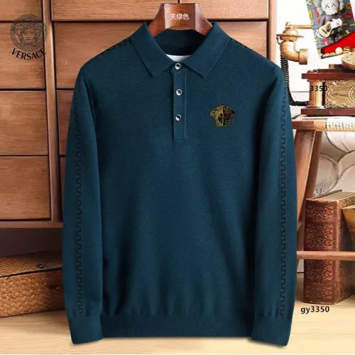 Cheap Versace Sweaters Long Sleeved For Men #1360776, $$48.00 USD On Versace Sweaters