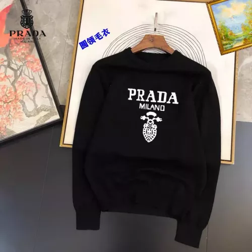 Cheap Prada Sweaters Long Sleeved For Men #1360790, $$42.00 USD On Prada Sweaters