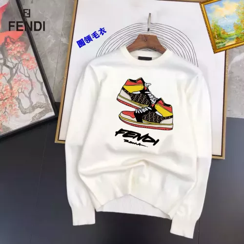 Cheap Fendi Sweaters Long Sleeved For Men #1360819, $$42.00 USD On Fendi Sweaters