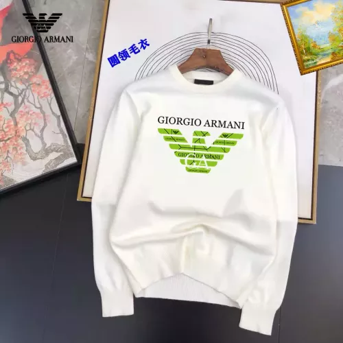 Cheap Armani Sweaters Long Sleeved For Men #1360837, $$42.00 USD On Armani Sweaters
