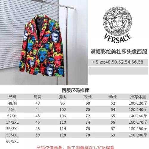 Replica Versace Jackets Long Sleeved For Men #1360870 $105.00 USD for Wholesale