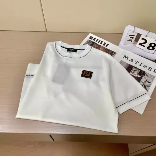 Replica Fendi T-Shirts Short Sleeved For Men #1360920 $48.00 USD for Wholesale