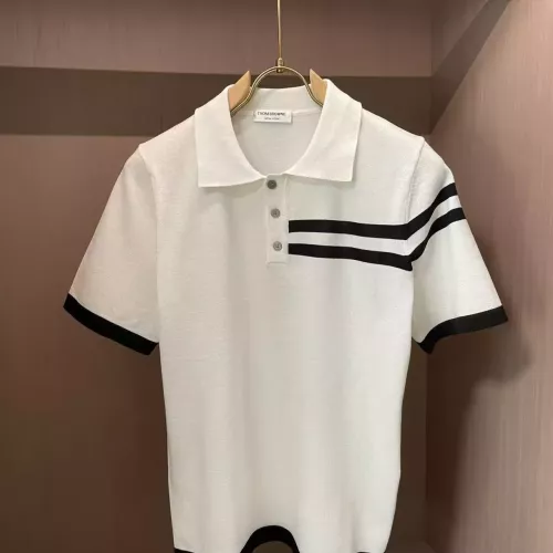Cheap Thom Browne TB T-Shirts Short Sleeved For Men #1360943, $$48.00 USD On Thom Browne TB T-Shirts