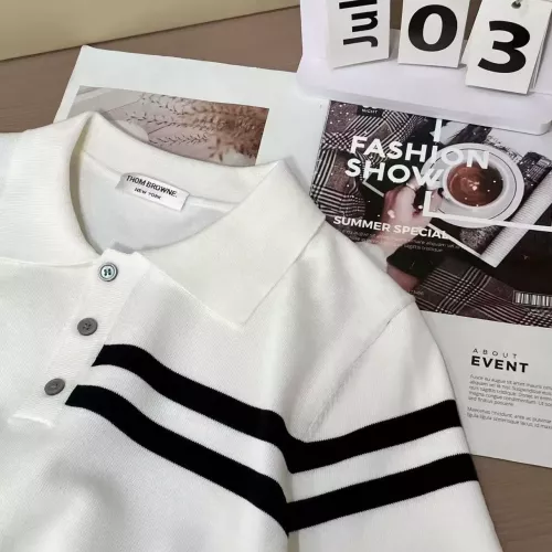 Replica Thom Browne TB T-Shirts Short Sleeved For Men #1360943 $48.00 USD for Wholesale