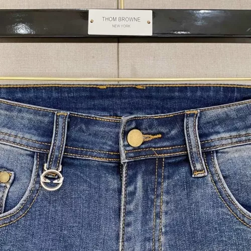 Replica Fendi Jeans For Men #1361029 $88.00 USD for Wholesale