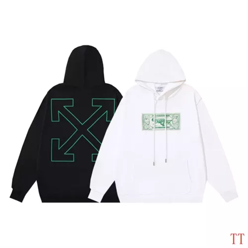 Replica Off-White Hoodies Long Sleeved For Unisex #1361054 $52.00 USD for Wholesale