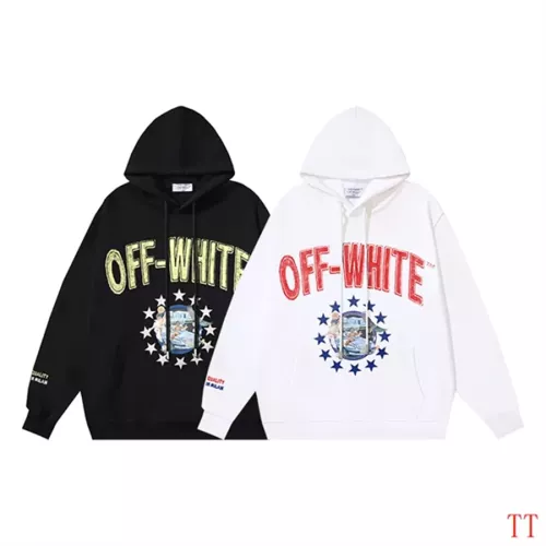 Replica Off-White Hoodies Long Sleeved For Unisex #1361056 $52.00 USD for Wholesale