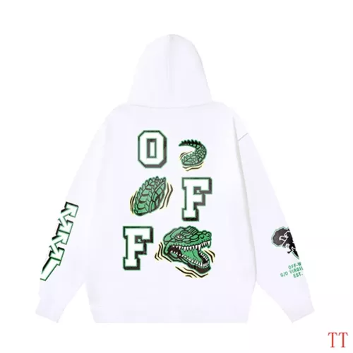 Replica Off-White Hoodies Long Sleeved For Unisex #1361058 $52.00 USD for Wholesale