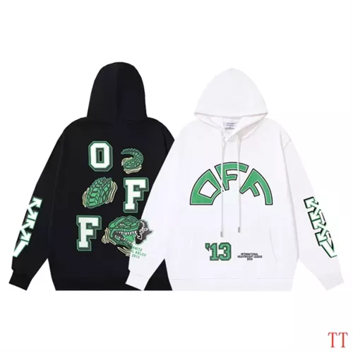 Replica Off-White Hoodies Long Sleeved For Unisex #1361058 $52.00 USD for Wholesale