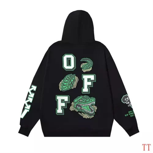 Replica Off-White Hoodies Long Sleeved For Unisex #1361059 $52.00 USD for Wholesale