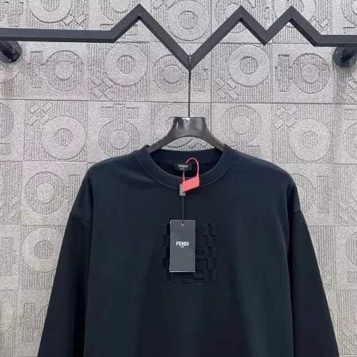 Replica Fendi Hoodies Long Sleeved For Unisex #1361063 $52.00 USD for Wholesale