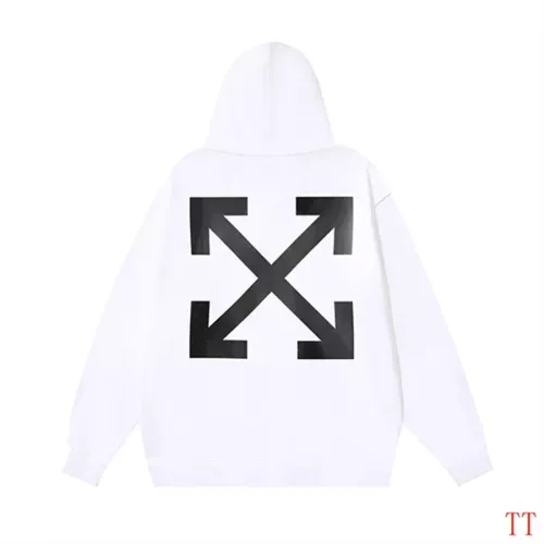 Replica Off-White Hoodies Long Sleeved For Unisex #1361065 $52.00 USD for Wholesale