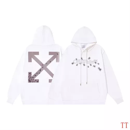 Cheap Off-White Hoodies Long Sleeved For Unisex #1361066, $$52.00 USD On Off-White Hoodies