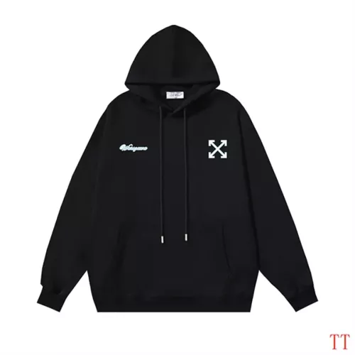 Replica Off-White Hoodies Long Sleeved For Unisex #1361075 $52.00 USD for Wholesale
