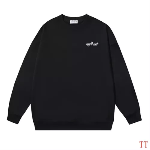 Replica Off-White Hoodies Long Sleeved For Unisex #1361085 $45.00 USD for Wholesale